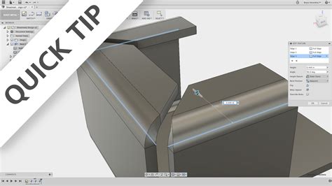 fusion 360 curved sheet metal|autodesk fusion 360 sheet metal tutorial.